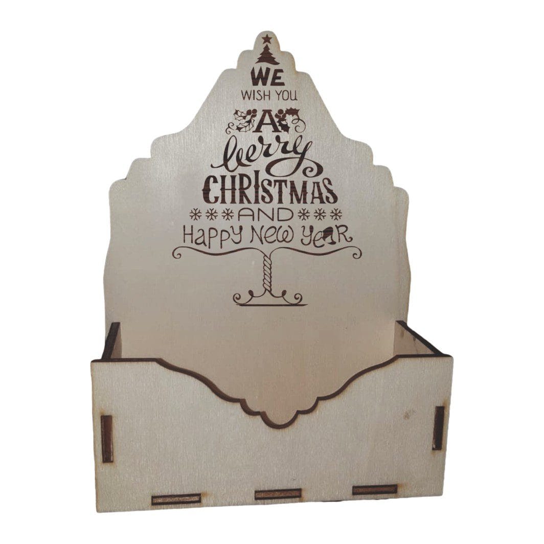 CC22 Cutii lemn aranjamente florale Craciun, CC22 - imagine 1