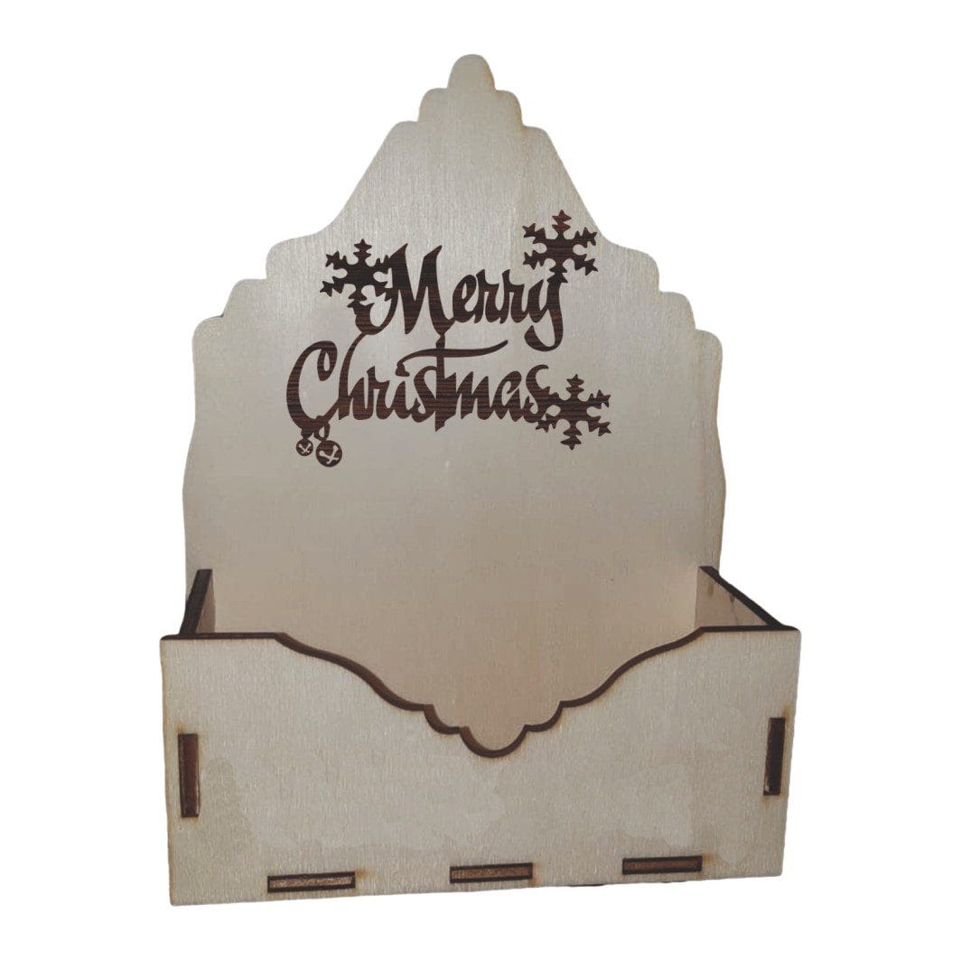 CC25 Cutii lemn aranjamente florale Craciun, CC25 - imagine 1