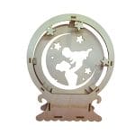 Cutie Aranjamente Florale, Lemn, Model Cos Mama si copilul, M04