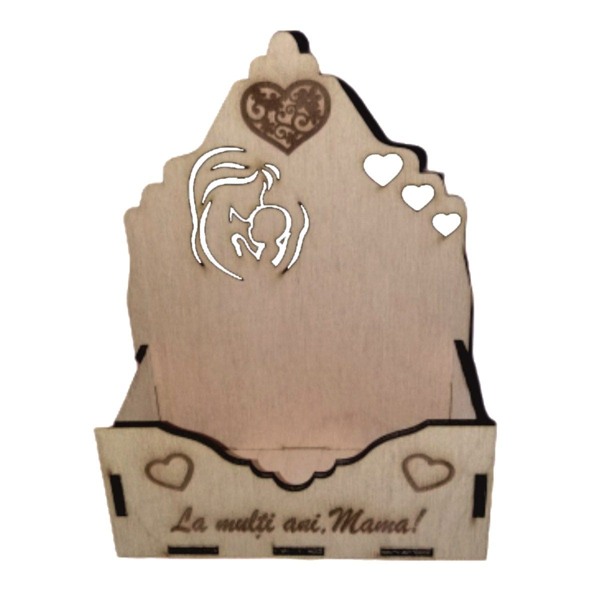 M07 Cutie Aranjamente Florale, Lemn, Mama, M07 - imagine 1