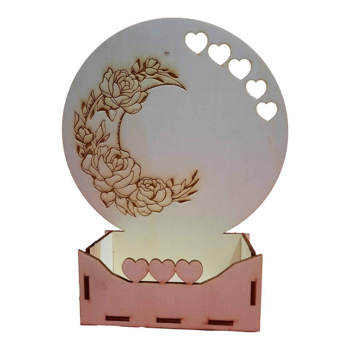 M21 Cutie Aranjamente Florale, Lemn, Model Floral, M21 - imagine 1