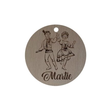 Martisor Lemn Traditional M24