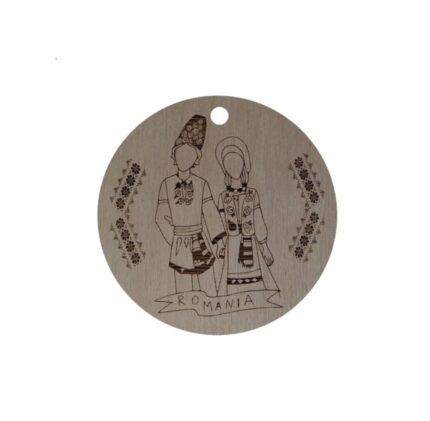 Martisor Lemn Traditional M25