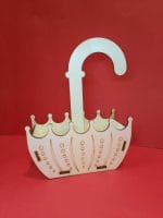 Cutie Aranjamente Florale, Lemn, Model Umbreluta, U016 - imagine 2