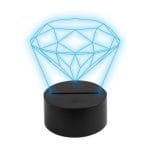 Lampa 3D model Diamant M2