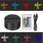 Lampa 3D model Lampa Aladin - imagine 3