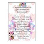 Invitatie botez, Model IC11 , Minnie Mouse, Format A5