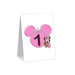 Numar de masa, Botez, Model NRB14, Minnie Mouse, Carton