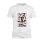 Set 2 Tricouri , Mama-fiica, Bumbac, Alb, TU98 - imagine 5