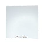 Disc Tort, Platou, Personalizat, MDF 3MM, Patrat, Alb, DT003 - imagine 2