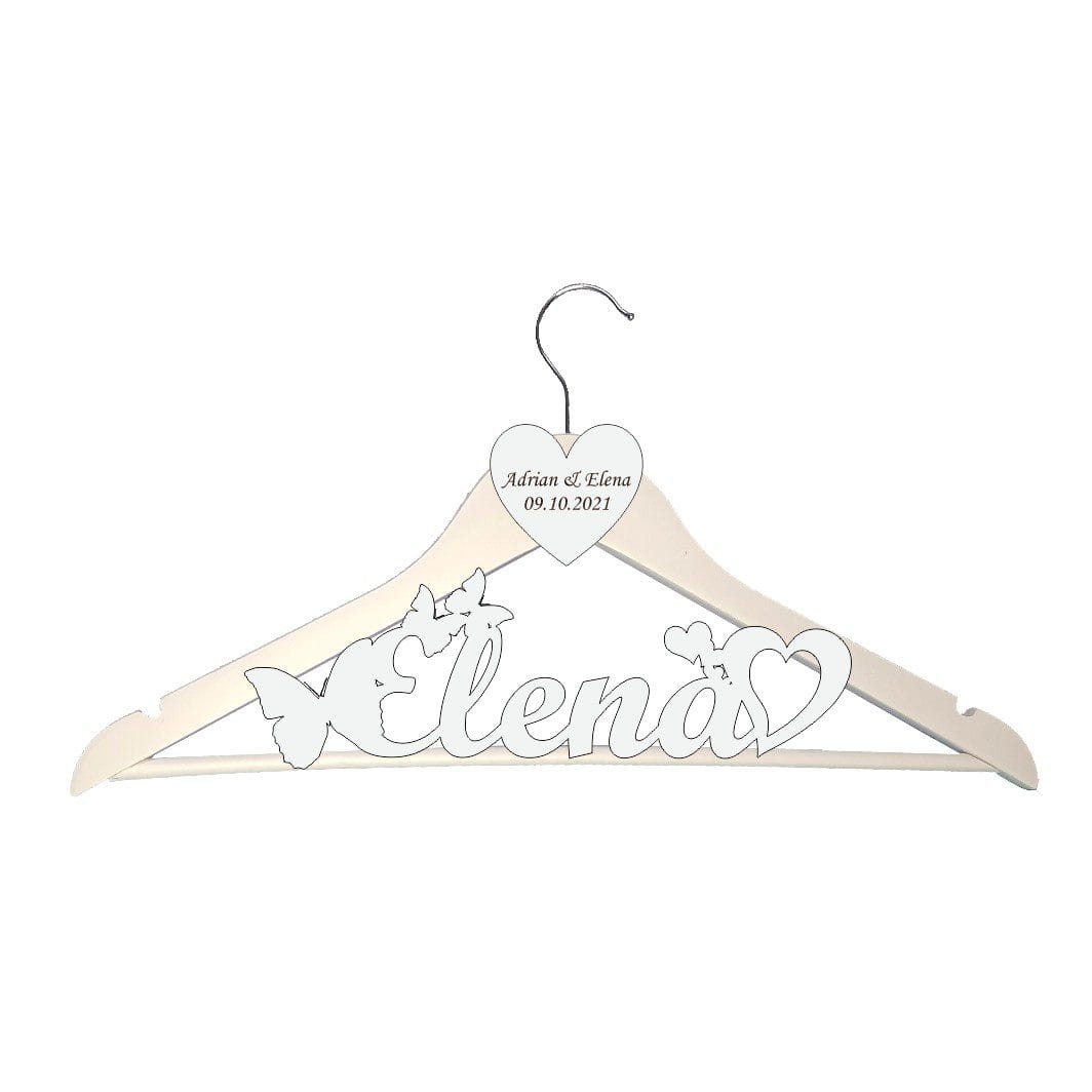 94 Umeras Personalizat, Nunta, Mireasa, Alb, un0014 - imagine 1