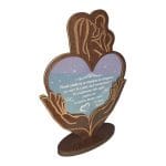 Decoratiune Cadou, Personalizata, Mama, Plexiglas Transparent, 22x16cm, DCM002 - imagine 2