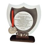 Decoratiune Cadou, Profesoara, Personalizata, Lemn, 20x22cm, DCPS004