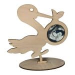 Rama Foto Ecografie, Barza, Lemn, 25cm, RFG007