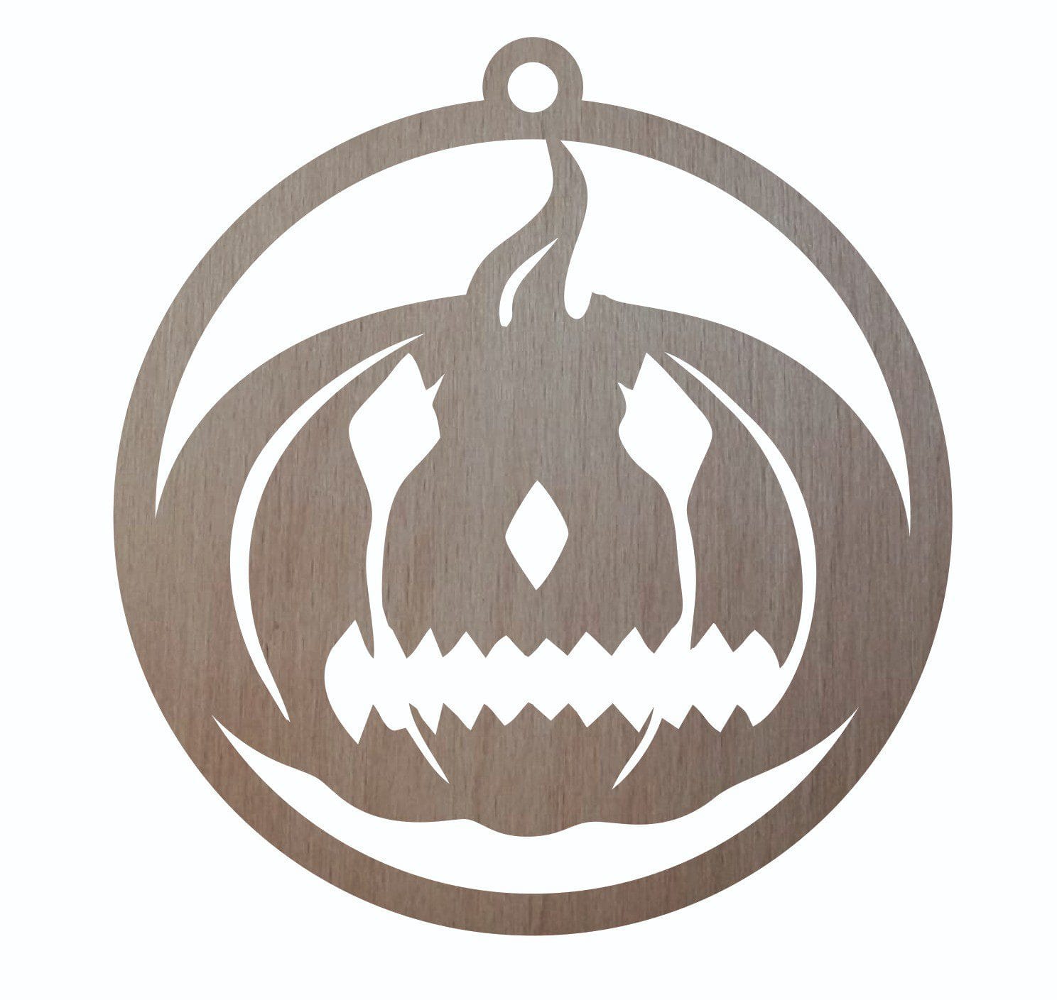 DH006 Decoratiune de Halloween, Lemn, 31x29 cm, DH006 - imagine 1