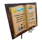 Decoratiune Cadou, Personalizata, Invatatoare, Lemn, 20x15cm, DCPS012 - imagine 2