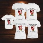 Set 5 tricouri pentru aniversarea de 1 an, taiere mot, Minnie Mouse, Bumbac, Alb, TM010 - imagine 2