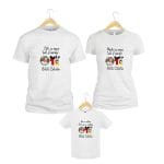 Set 5 tricouri pentru aniversarea de 1 an, taiere mot, Mickey Mouse, Bumbac, Alb, TM14 - imagine 4