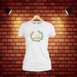 Tricou domnisoara de onoare personalizat, Bumbac, Alb, TMD012.1 - imagine 5