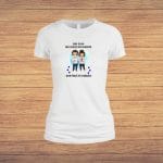 Tricou dama, Amuzant, Bumbac, Alb, TU106 - imagine 4