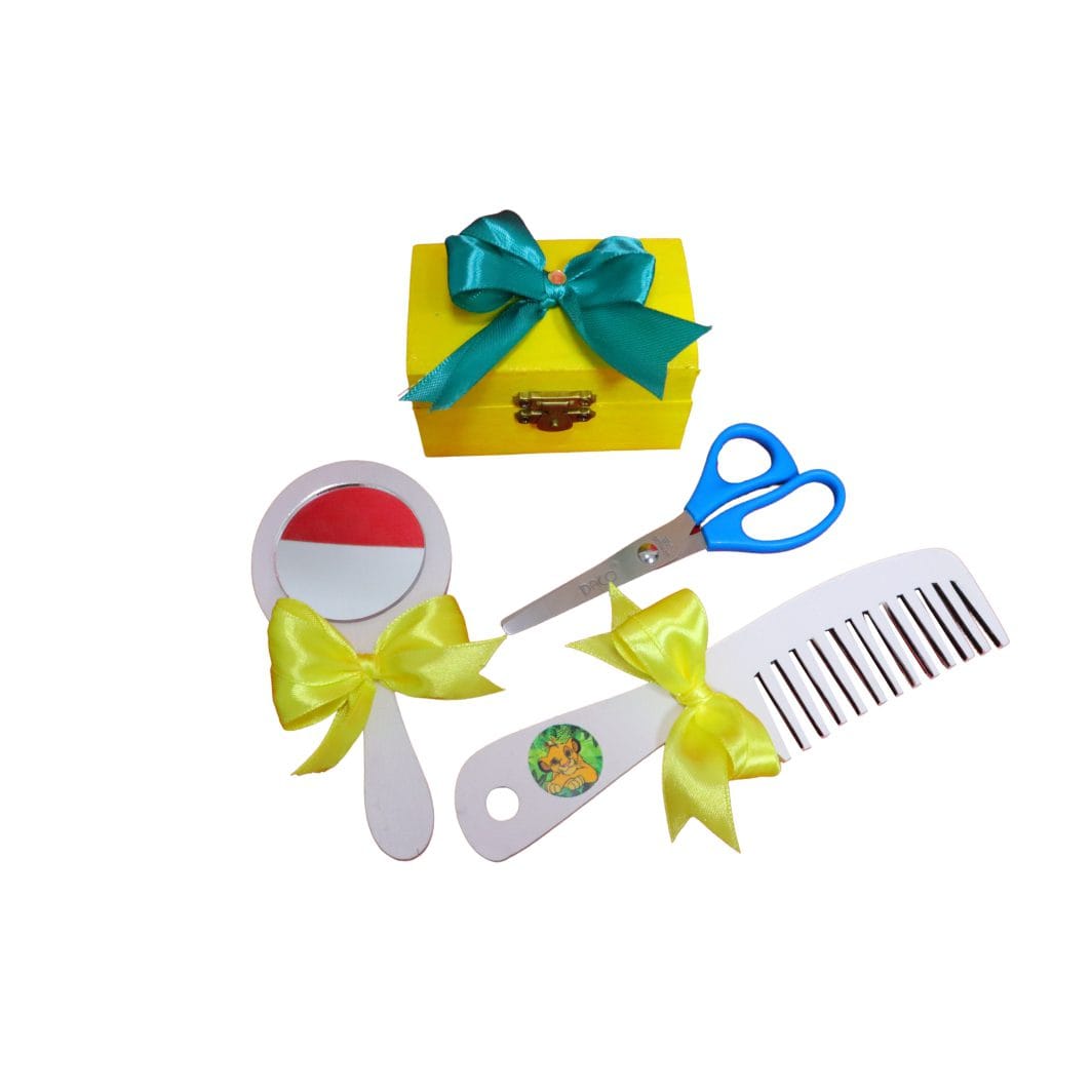 5 Set Mot Personalizat, Simba, 5 Piese, Lemn, Verde, 20x30cm, SMD052 - imagine 5