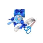 Set Mot Personalizat, Baby Johny, 5 Piese, Lemn, Albastru, 20x30cm, SMD015 - imagine 5