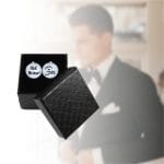 Butoni Personalizati, Mire, Nunta, Argintiu, 18x16 mm, BMN004 - imagine 5