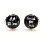 Butoni Personalizati, Mire, Nunta, Argintiu, 18x16 mm, BMN016
