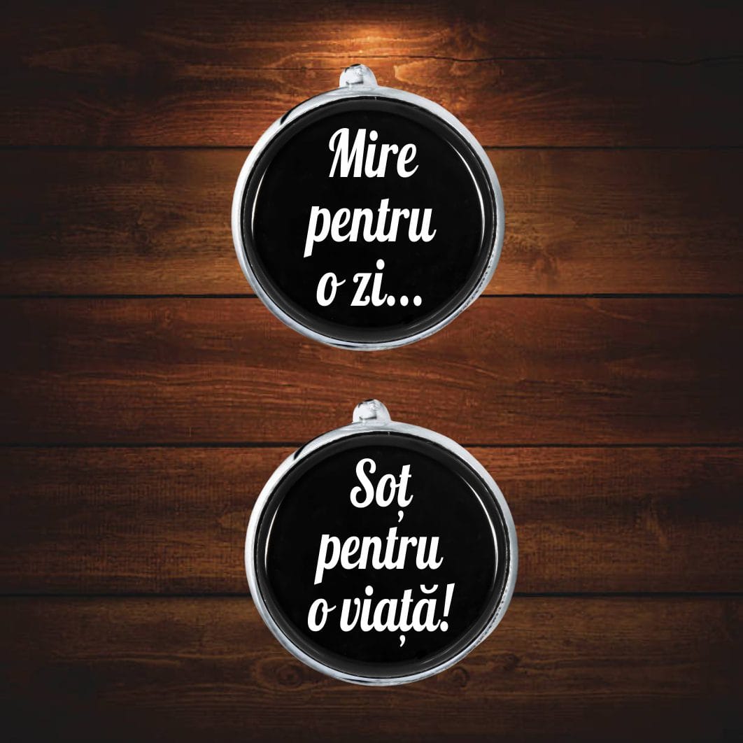 BMN20 POZA45jpg Butoni Personalizati, Mire, Nunta, Argintiu, 18x16 mm, BMN018 - imagine 4