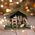 Decoratiune de Craciun, Lesle, 19x16cm, 6 Figuri, DCJ234 - imagine 3