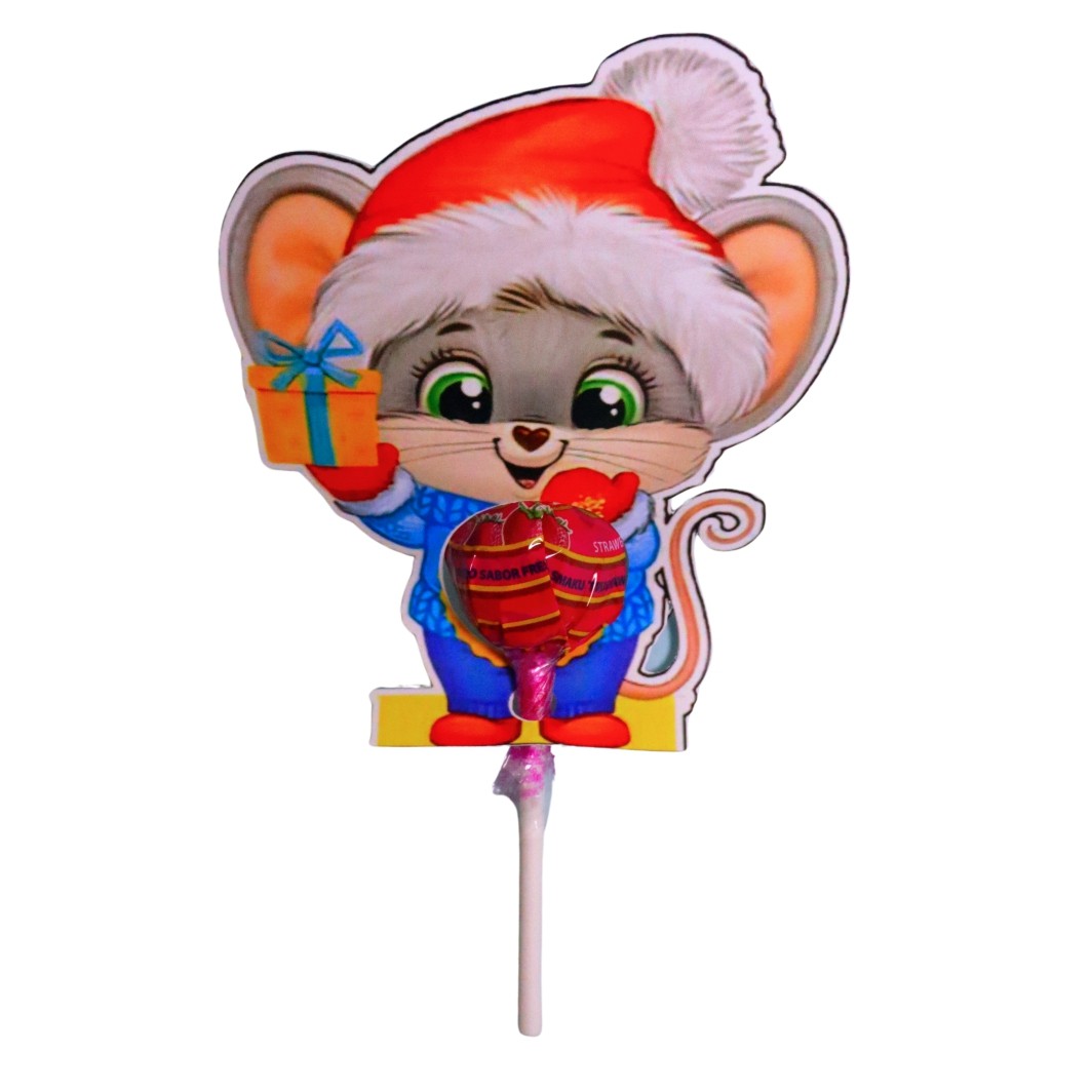 005.... Decoratiune de Craciun, Bomboana Chupa Chups, Multicolor, 11x9 cm, 005 - imagine 5