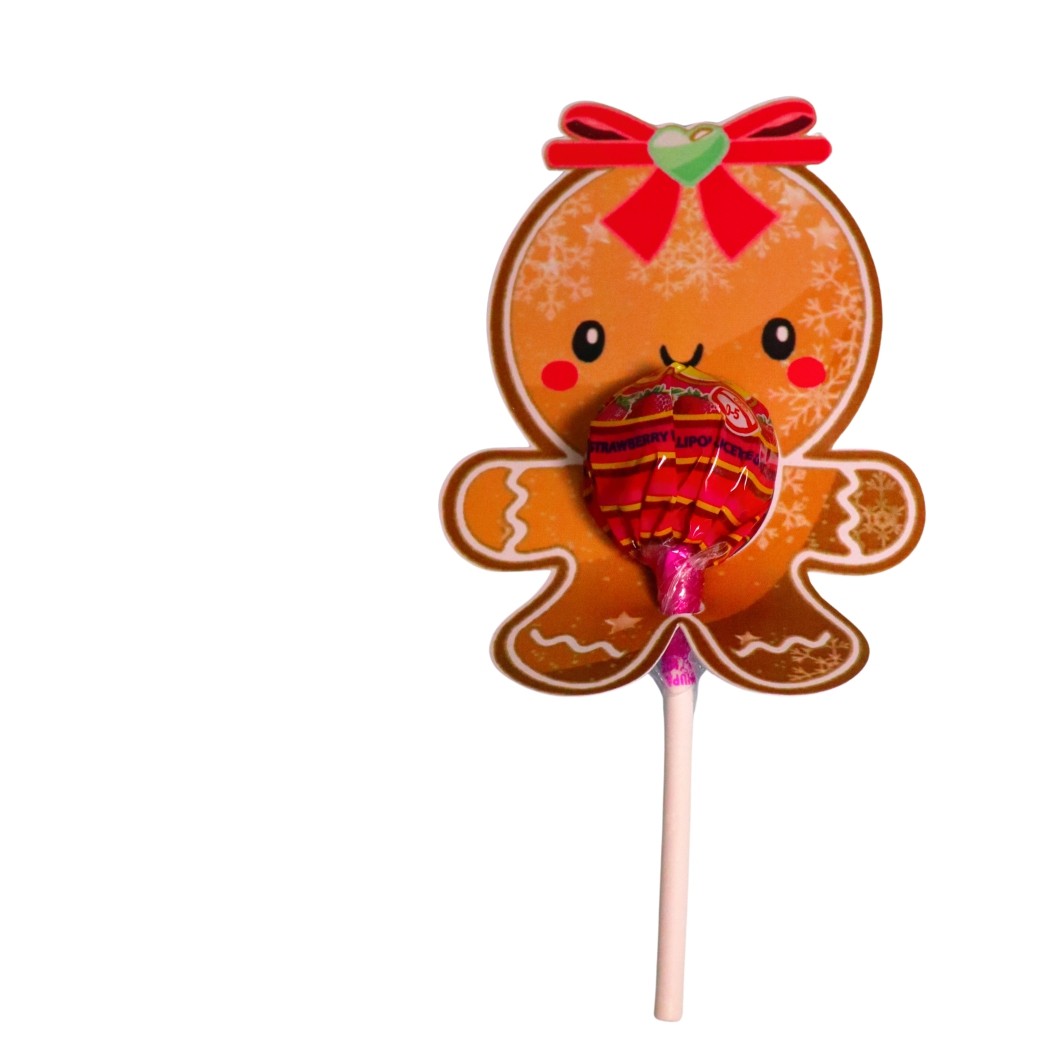 013.... Decoratiune de Craciun, Bomboana Chupa Chups, Rosu, 10x7 cm, 013 - imagine 5