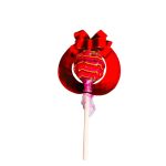 Decoratiune de Craciun, Bomboana Chupa Chups, Rosu, 6,5x5,5 cm, 014 - imagine 3