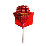 Decoratiune de Craciun, Bomboana Chupa Chups, Rosu, 6,5x6 cm, 015 - imagine 3