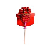 Decoratiune de Craciun, Bomboana Chupa Chups, Rosu, 6,5x6 cm, 015