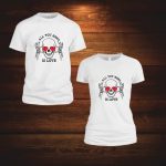 Set 2 Tricouri , Cuplu, Bumbac, Alb, TUV008 - imagine 6