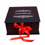 Cutie Cadou Nasi Botez, Licheni, Multicolor, 23x23 cm, CLNUV008 - imagine 2