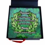 Cutie Cadou pentru Pensionare, Licheni, Verde, 23x23 cm, CLPUV001 - imagine 3