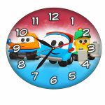 Ceas Disney, Camionul Leo, Lemn, CSDUV026 - imagine 4