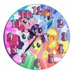 Ceas Disney, Micii mei Ponei,  My Little Pony, Lemn, CSDUV037 - imagine 5