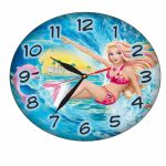 Ceas Disney, Barbie, Lemn, CSDUV051 - imagine 4