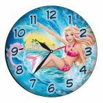 Ceas Disney, Barbie, Lemn, CSDUV051 - imagine 5