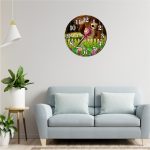 Ceas Disney, Masha si Ursul, Lemn, CSDUV069 - imagine 2