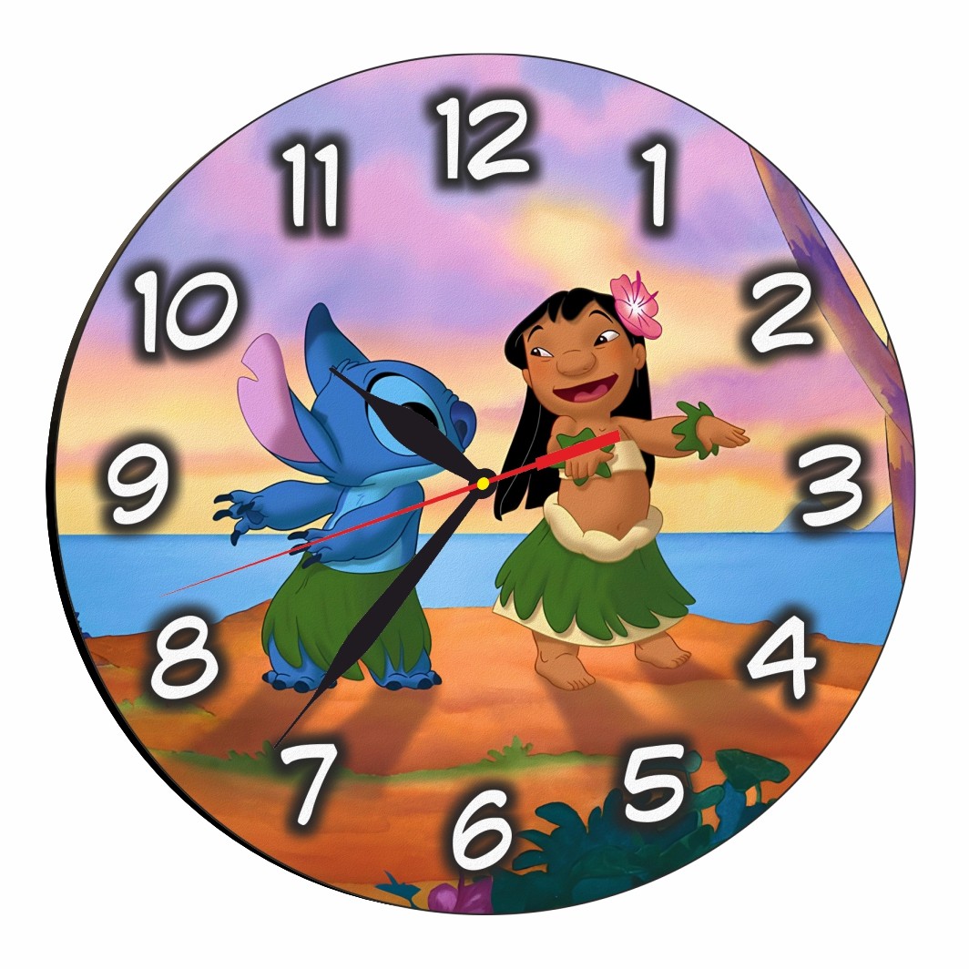 CSDUV088 Ceas Disney, Lilo & Stitch, Lemn, CSDUV088 - imagine 1
