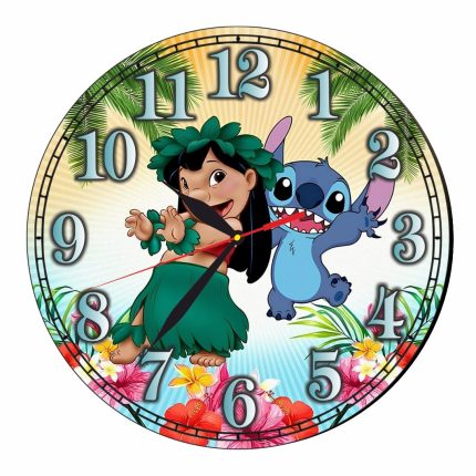 Ceas Disney, Lilo & Stitch, Lemn, CSDUV089