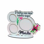 Rama foto, Martie, Lemn, 21x16,5 cm, RMFUV006