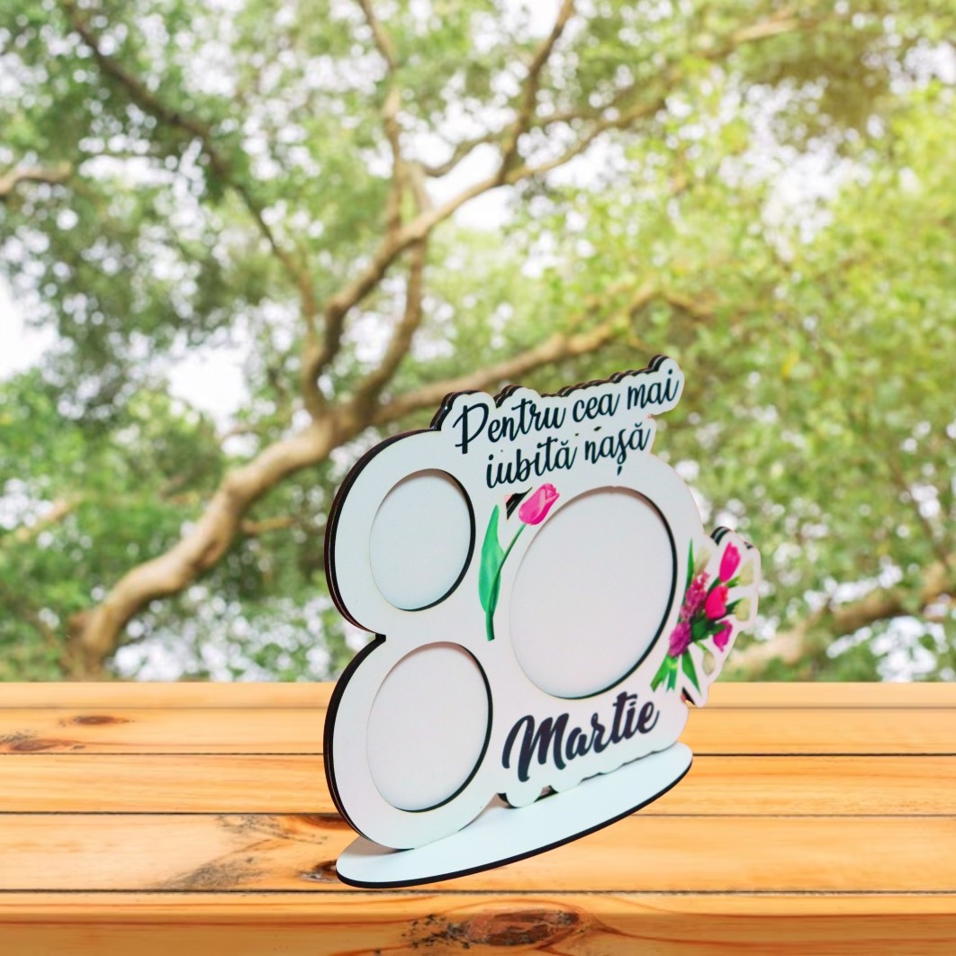 RMFUV006... Rama foto, Martie, Lemn, 21x16,5 cm, RMFUV006 - imagine 5