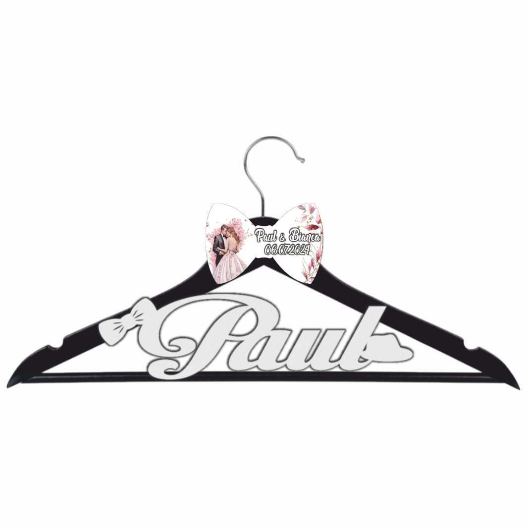 UNMUV009 Umeras Personalizat, Nunta, Mire, Negru, UNMUV009 - imagine 1