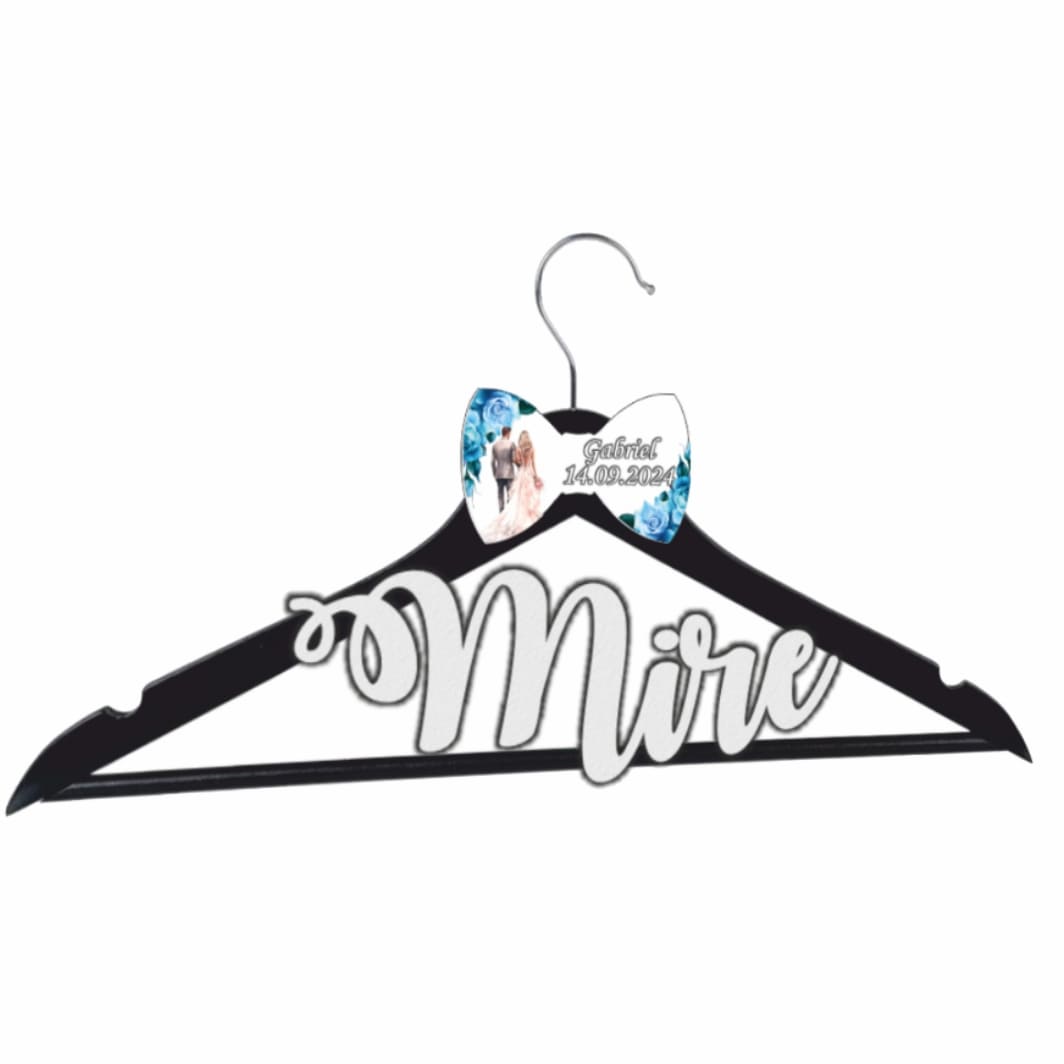 UNMUV016... Umeras Personalizat, Nunta, Mire, Negru, UNMUV016 - imagine 5