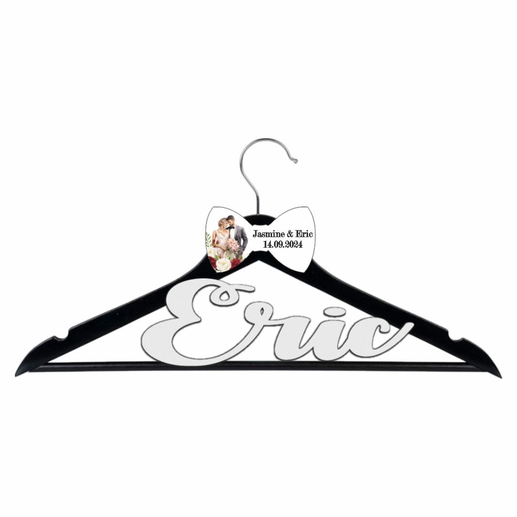 UNUV001... Set Umerase Personalizate, Nunta, Alb Negru, UNUV001 - imagine 4